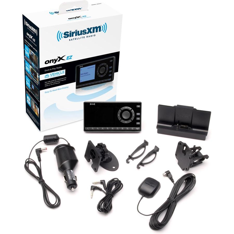 Sirius XDNX1V1 OnyX Sirius XM Satellite Dock and Play Radio With