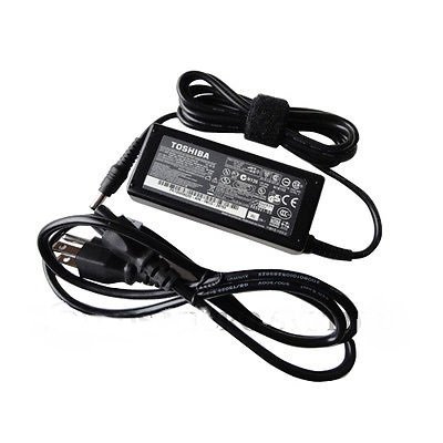 New Genuine Toshiba Satellite Pro L640 T130 T110 U500 Ac Adapter Charger 65W