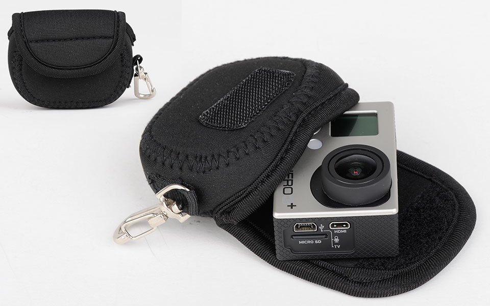 For GoPro Hero 4 3+3 2 Mini Bag Protective Travel Case Carry Pouch Small Storage