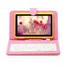 IRULU eXpro X1 Yellow 7" Tablet PC Android 4.2 Dual Core 8GB w/ Pink Keyboard