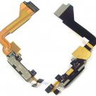 New Dock Connector Mic Microphone Charger Port Flex Cable For iPhone 4 4G AT&T