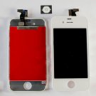 iPhone 4S +Home Button LCD Digitizer Glass Lens Touch Screen Assembly White