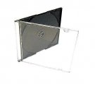 5.2mm CD /DVD Movie / Data Disc Clear Jewel Cases Boxes Single Slim Thin Skinny