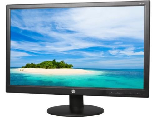 New HP Ultra Slim Widescreen V241 Black 24" 5ms LED LCD Full HD Monitor W 3y War