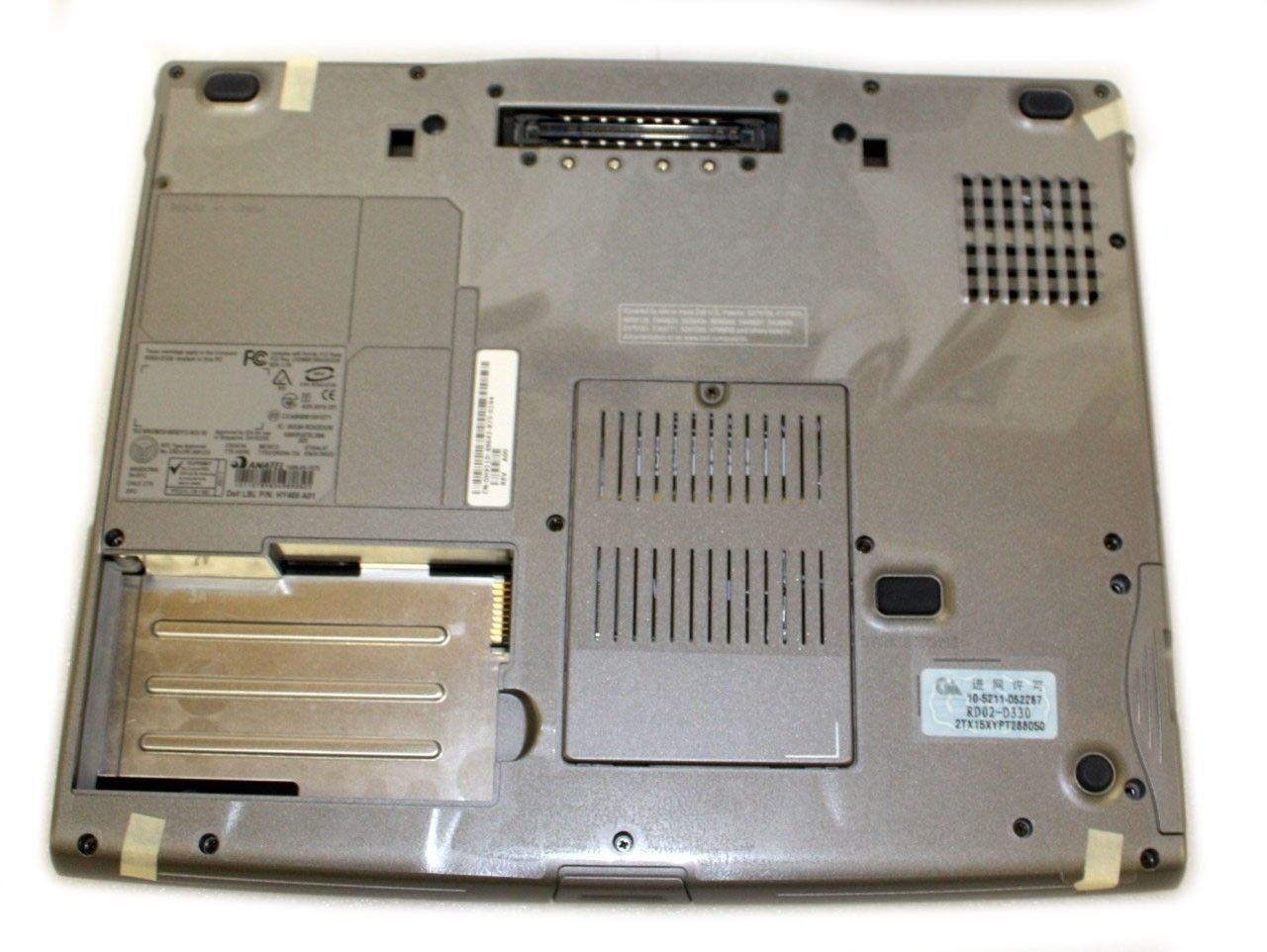 New Original Dell Latitude D530 Motherboard with Base and Palmrest ...