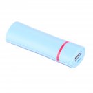 2600mAh Portable Powerbank USB External backup battery For Cellphone-Blue