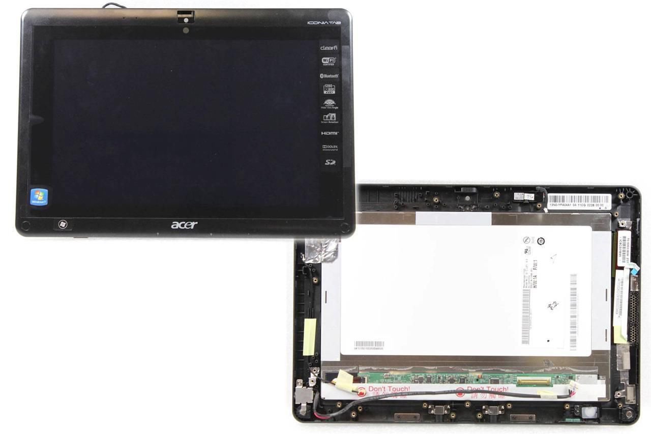 Acer iconia tab w500 сброс до заводских настроек