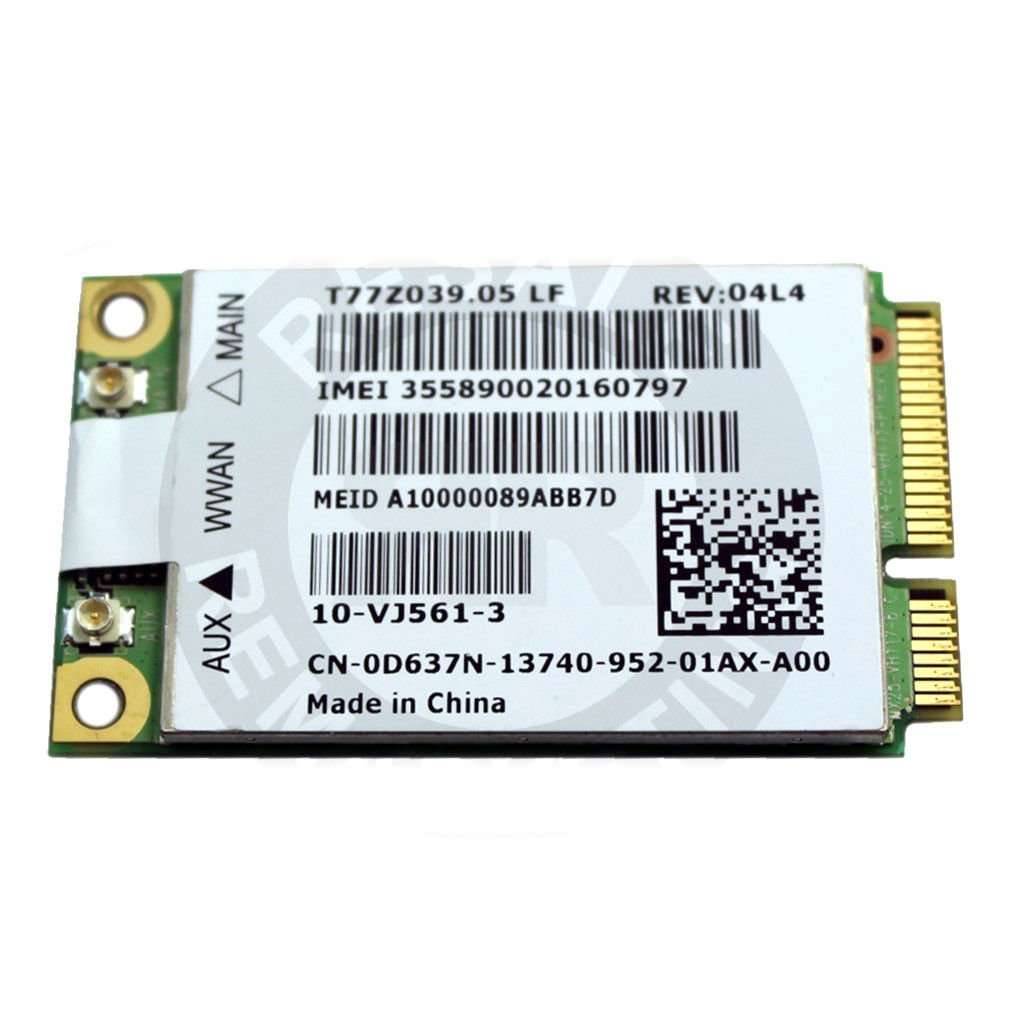 Dell Latitude E6400 Wireless Adapter Card - D637N