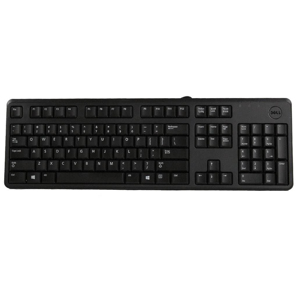 Genuine Dell Kb212 B Black Usb Keyboard 4g481 8927