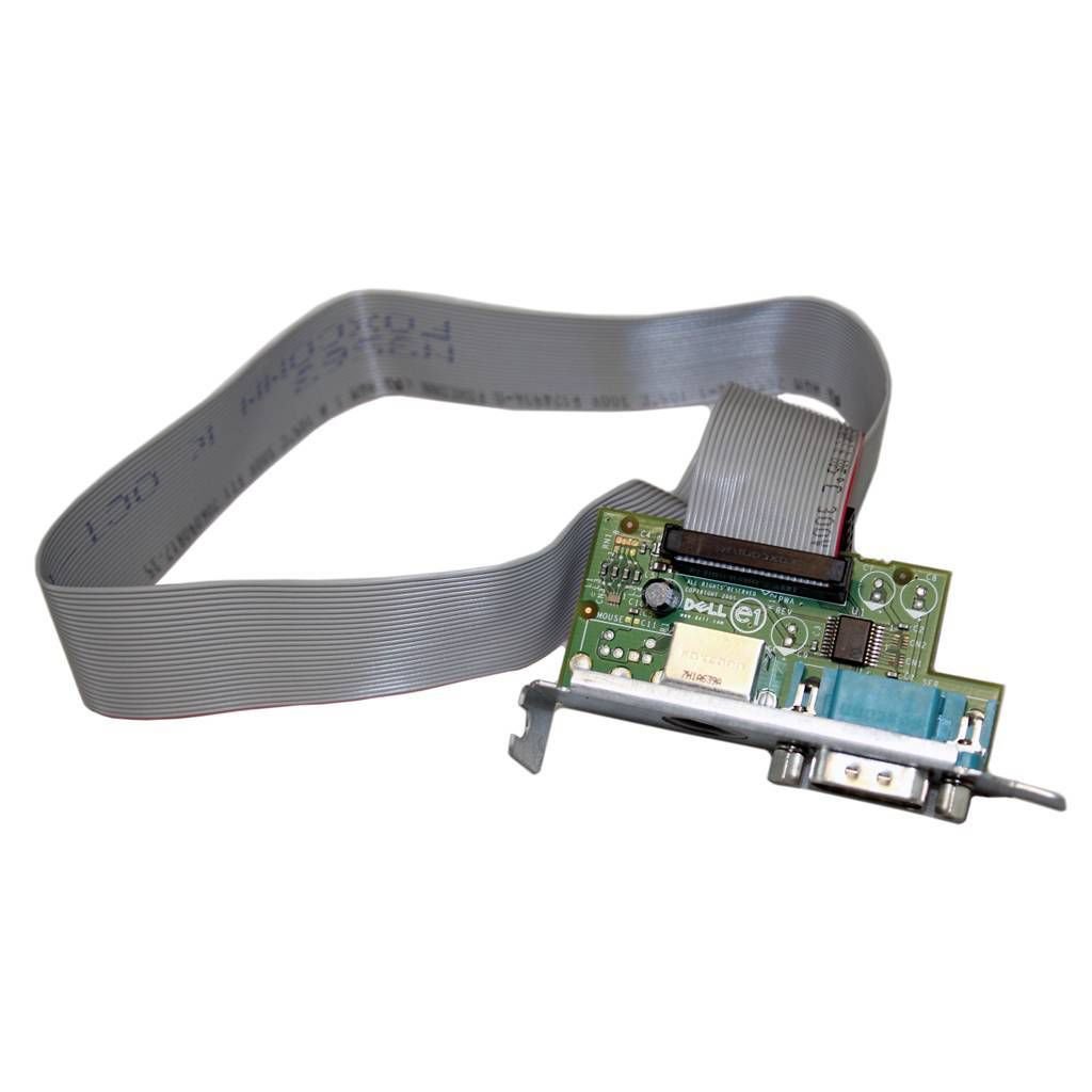 LOT of 2 Dell I/O Serial PS/2 Panel with Cable - Y9001