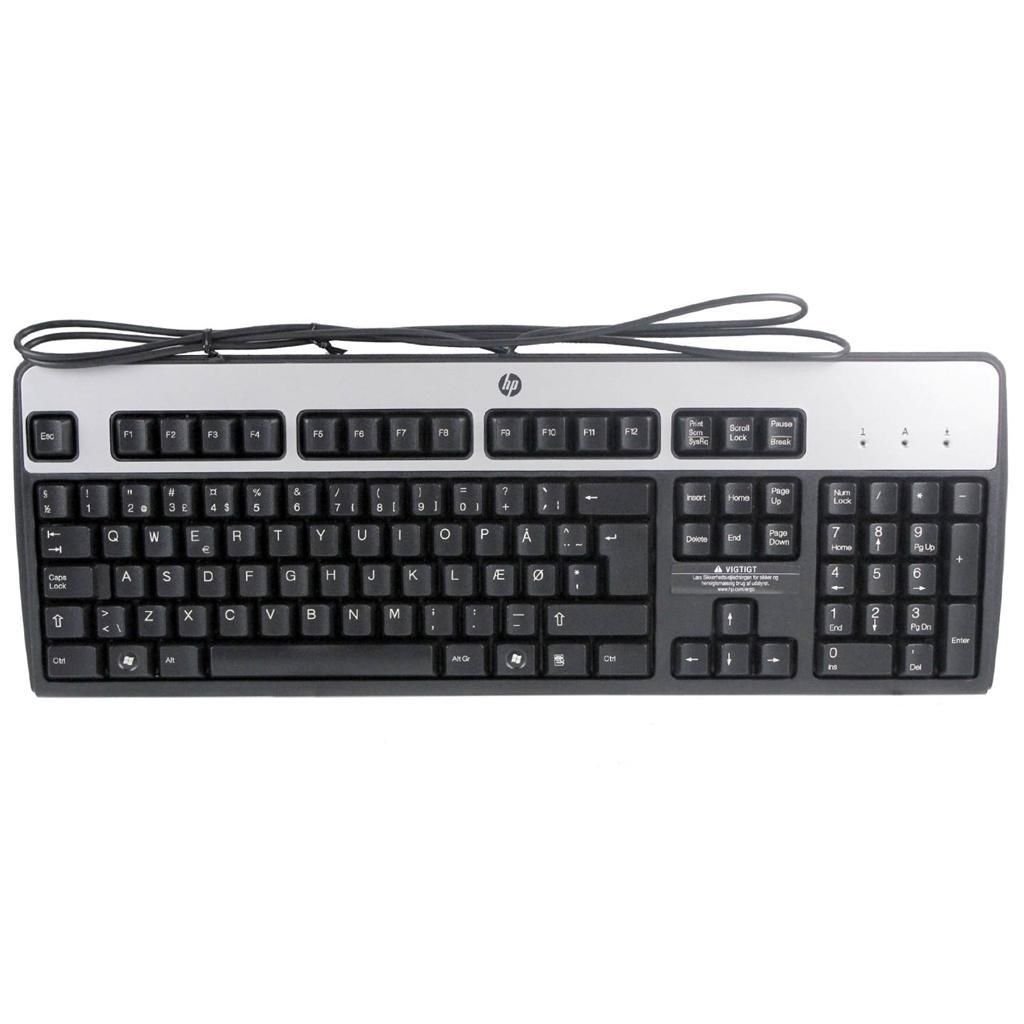 HP Standard Keyboard Basic SK2880 PS/2 DANISH 434820082