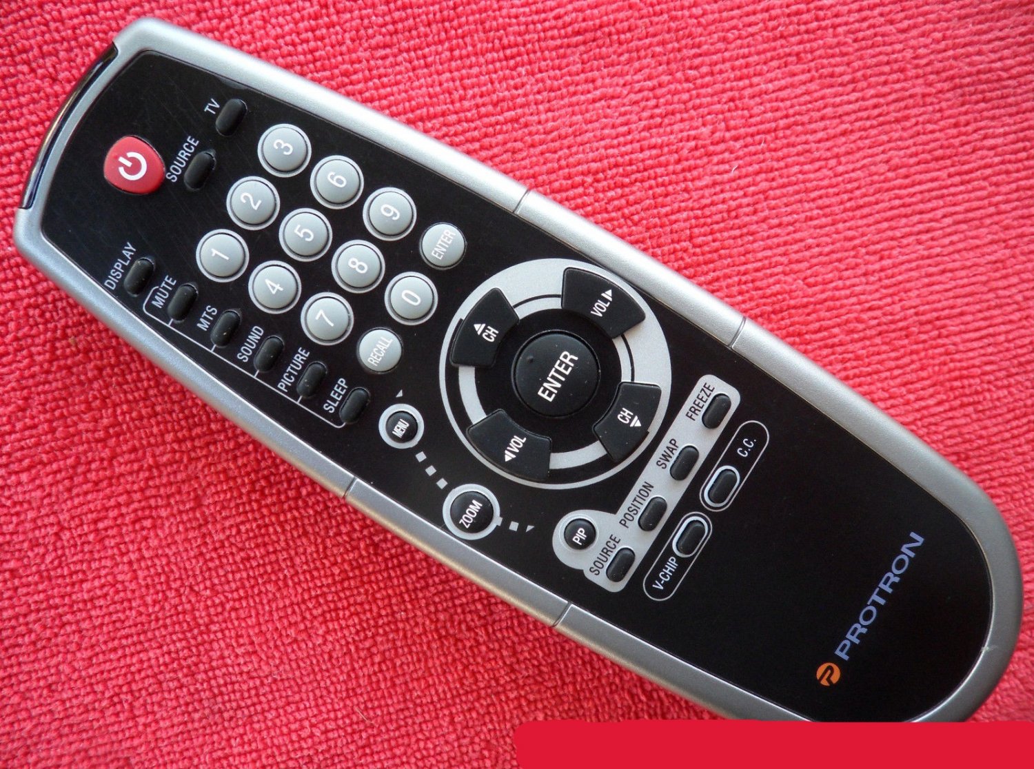 NEW ORIGINAL PROTRON 886-00188-00000 LCD TV REMOTE CONTROL