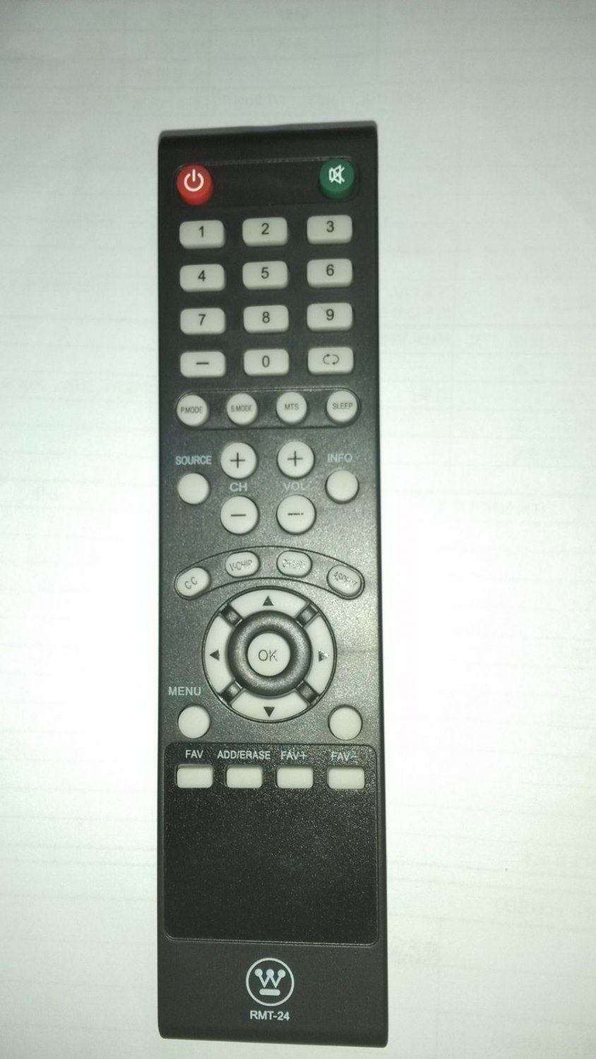 New Original Westinghouse TV Remote Control RMT24 for DW39F1Y1