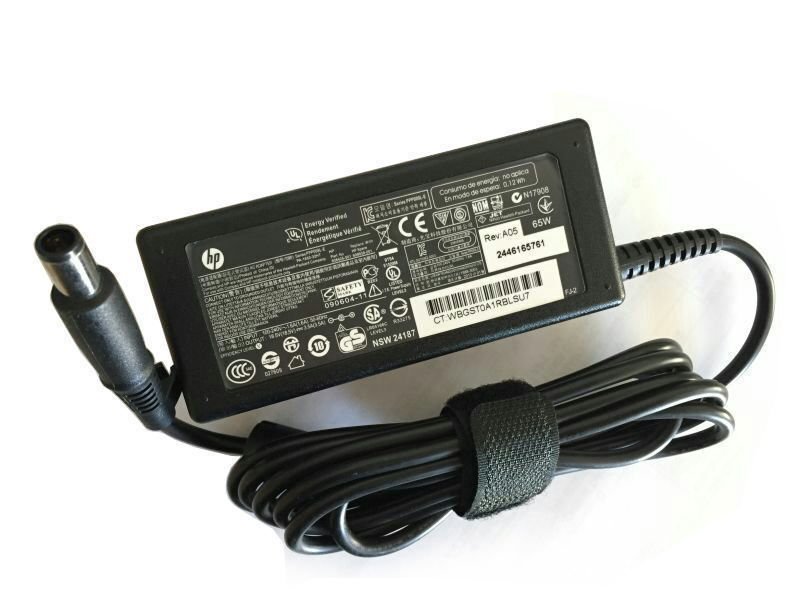 Genuine 65w Ac Adapter Charger For Hp 510 530 6510b 6515b 6530b 6535b