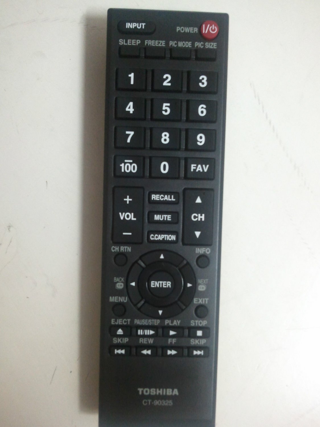 New Toshiba TV Remote CT-90325 CT90325 Remote 55HT1U 55S41U TV