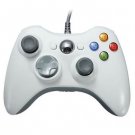 Wired Cord Game Gaming Pad Controller Joystick For Xbox 360 Window PC - White