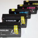 New 2 Black 950XL 3 Color 951XL for HP 8100 8600 CN045An CN046AN CN047AN CN048AN
