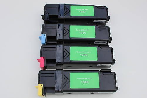 New 4 x Toner Cartridge K C M Y for Dell 1320 Series Printer