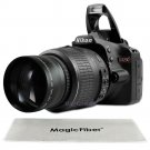 New 2.2x HD Telephoto Zoom Lens for 52MM Nikon D3200 D3100 D3000 D5100 D5000