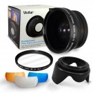 New 58MM Wide Angle Fisheye Lens & UV Filter for Canon EOS 700D 650D 600D