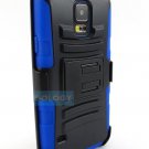 New Black and Blue Rugged Armored Hybrid Case Cover for Samsung Galaxy Phones