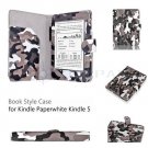 Folio PU Leather Smart Cover  For New Amazon Kindle Paperwhite 5 4camouflage