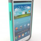 Green Grey Multi Tone Hybrid Skin Case Cover For Samsung Galaxy S Iii