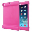 Pink Silicone Impact & Shock Resistant Easy Hold Case Cover For iPad 4 3 2 WiFi