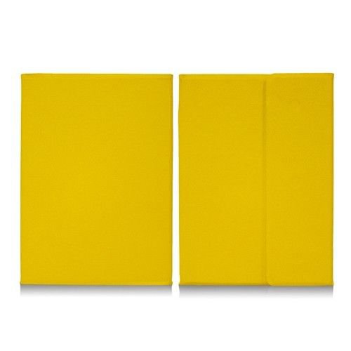 Yellow Wireless Bluetooth keyboard Leather Case For Apple New iPad Air air 5th