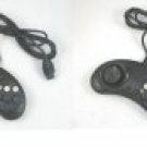 Lots of 2 New Sega Genesis Controller Replacement 6 Button 6 Foot Cord