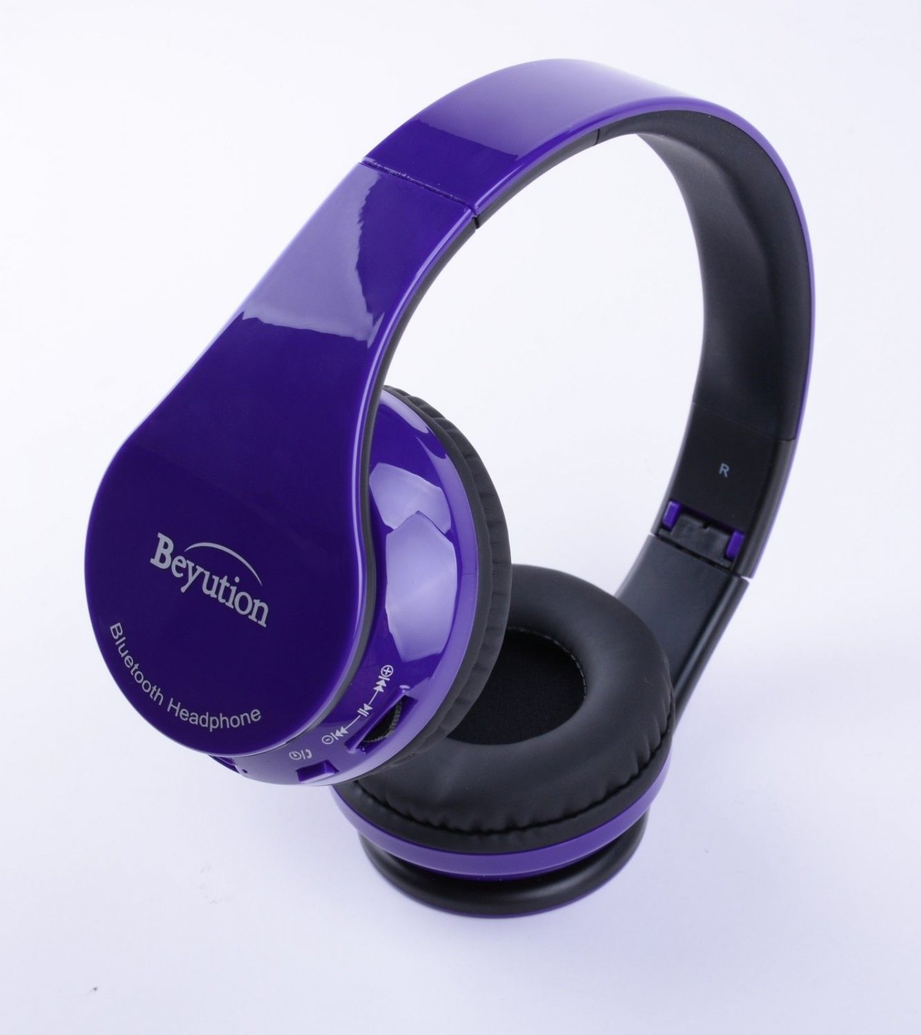 New Bluetooth Purple Headphones for iPhone 65s55c4s43 iPadiPod