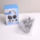 White Over-ear Bluetooth Headphones with Mic for all Cell Phone Laptop PC Tablet