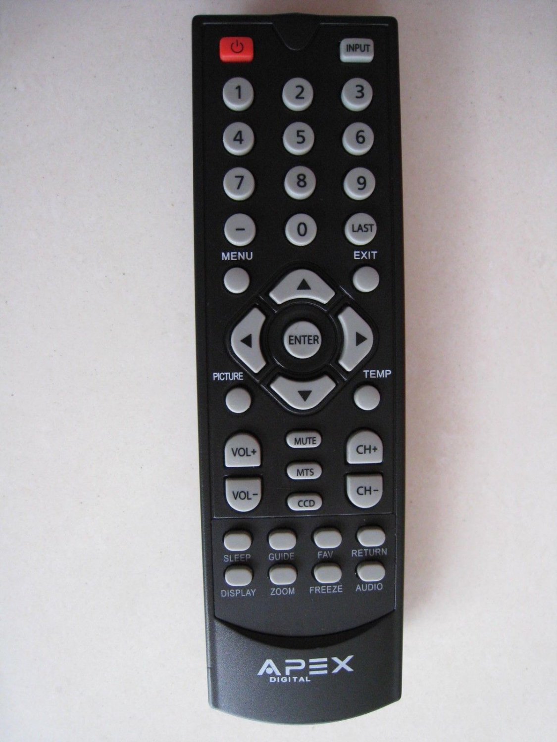 New APEX LD50RM Remote for all APEX 32 inch and below almost all APEX LCD LED TV