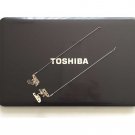 New Toshiba Satellite C855 C855d LCD Back Cover 15.6 V000270410 Black W Hinges