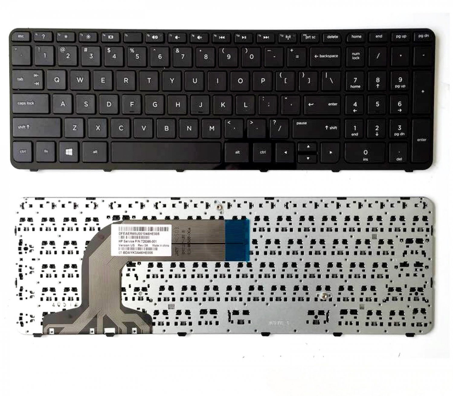 New Series Keyboard for Hp Pavilion 17-E000 17-E 17-Exxx 720670-001