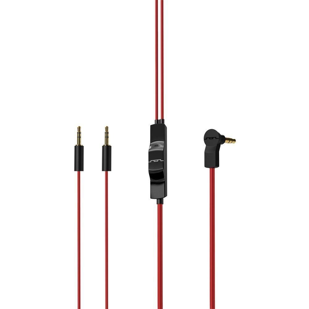 REPUBLIC 1307-31 Tracks V8 V10 Ultra V12 ClearTalk Cable - Black Red