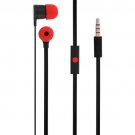 New HTC One S V X mini M4 Red Black Earphones Headset Earphone,Mic