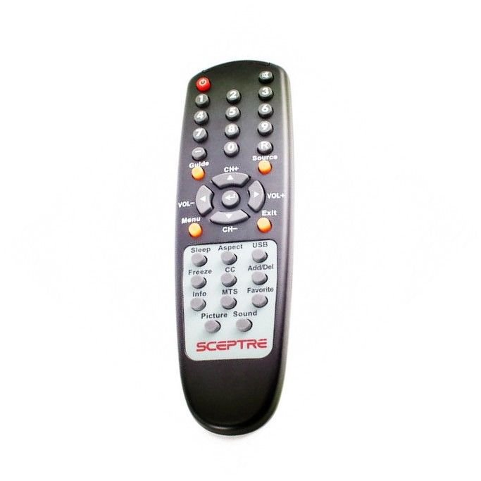 New Sceptre Remote for X37 svkomodo X19GVHDTV X23BVNAGA X23GVKOMODO