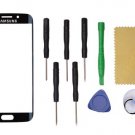 New Samsung Galaxy S6 Edge G925 G925A LCD Front Glass Lens with Tools Dark Blue