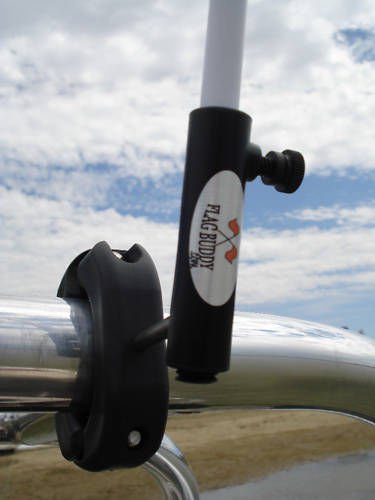 New Skier Down Flag Holder Tower Mount