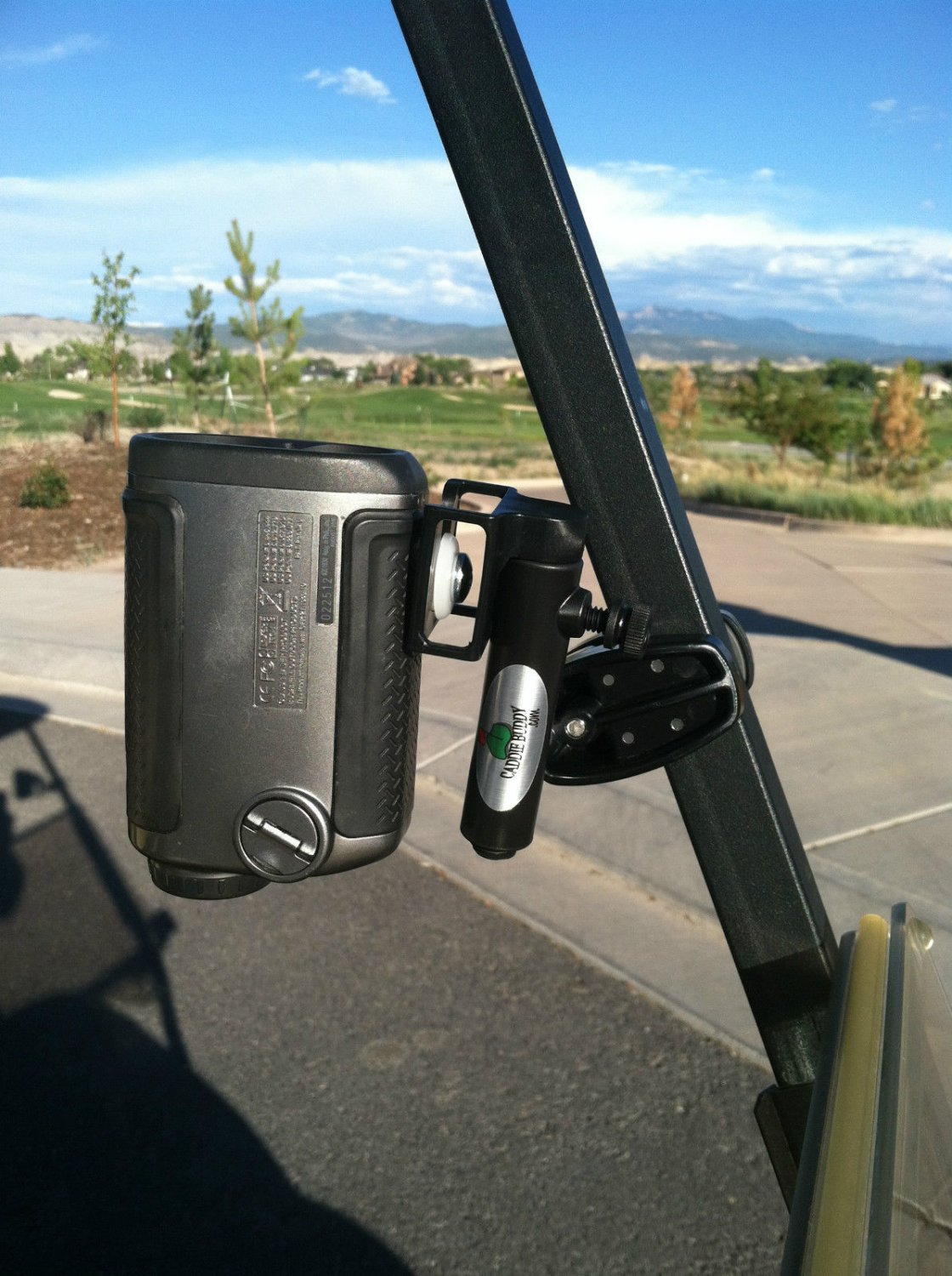 New Laser Rangefinder Golf Cart Mount Holder for Bushnell Callaway Nikon