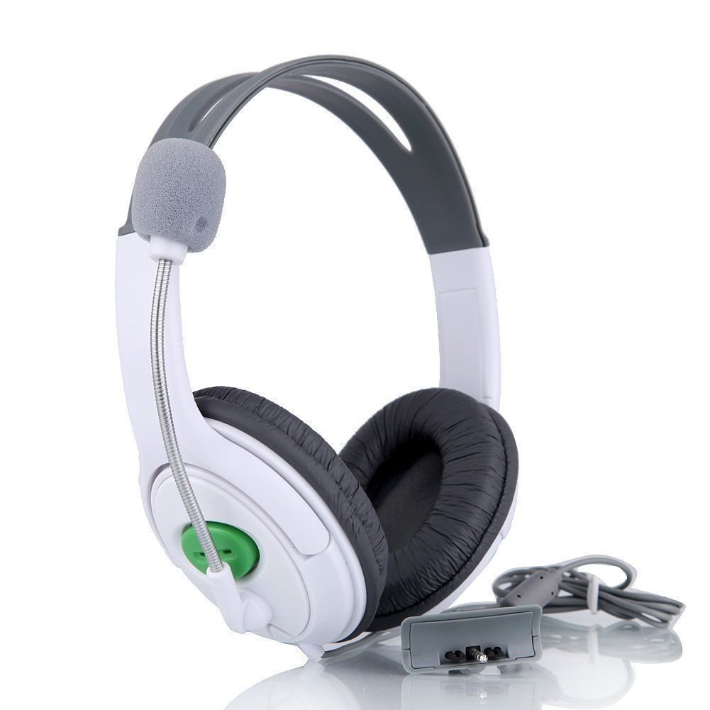 New Headset Headphone with Microphone Mic for Microsoft Xbox 360 Live