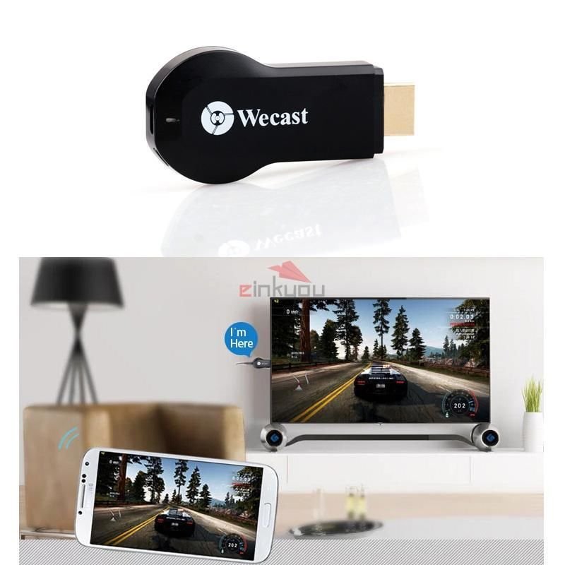 Wecast C2 Miracast DLNA WiFi Display Receiver Dongle Airplay HDMI 1080P