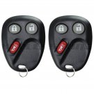 2 x New Key Fob Keyless Entry Remote Control Transmitter Replacement for LHJ011