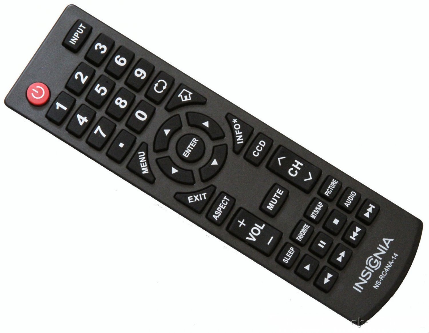 New Insignia NS-RC4NA-14 LED HDTV Remote Control
