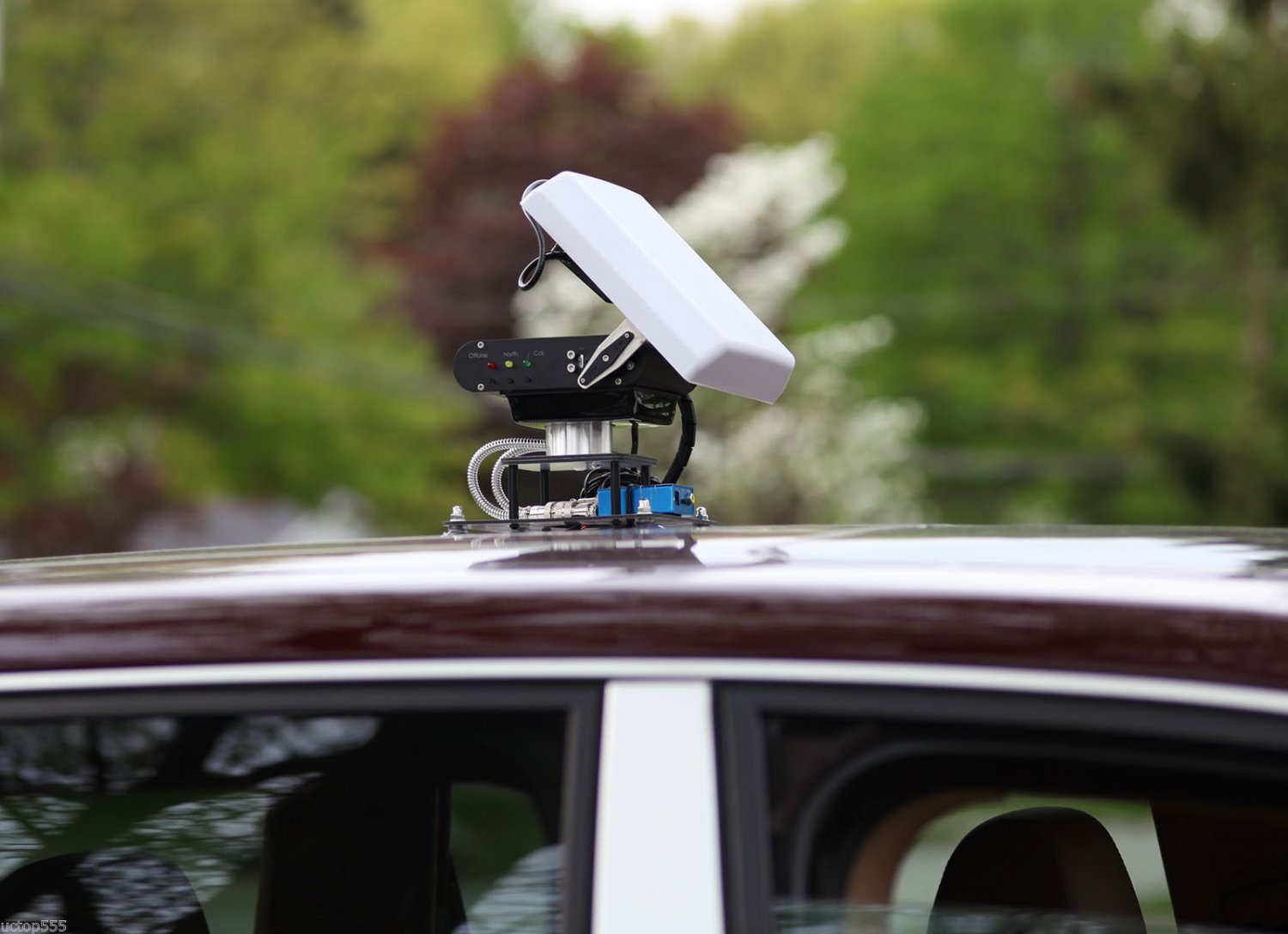 FPV Automatic Antenna Tracker Car Roof Mount Base Long Range MFD AAT