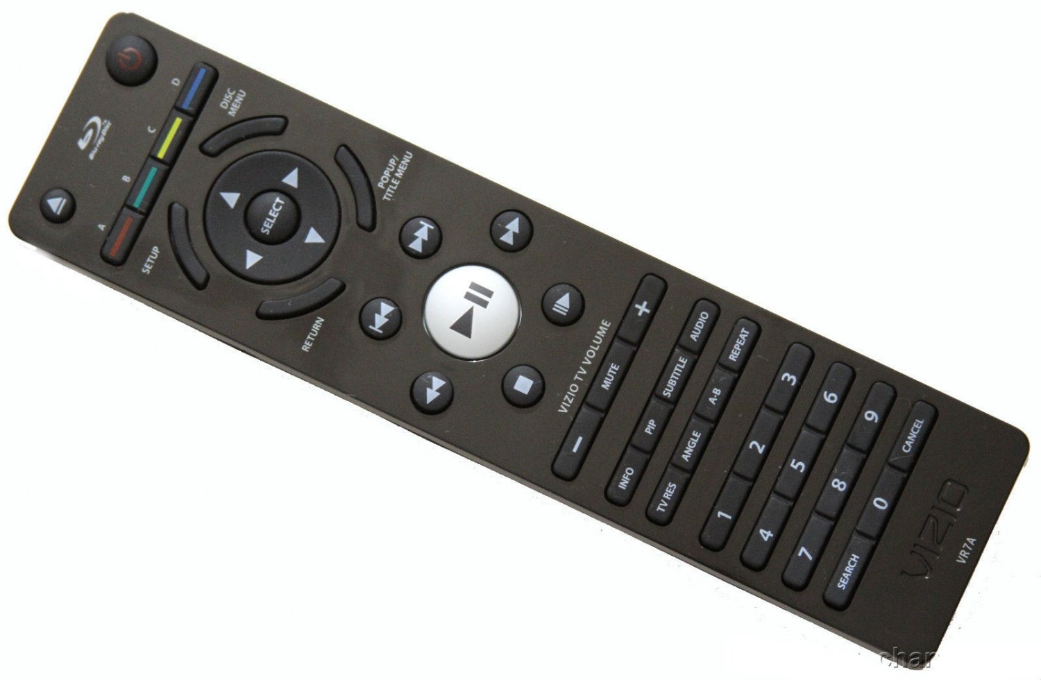 New Vizio Blu-ray Players Remote Control