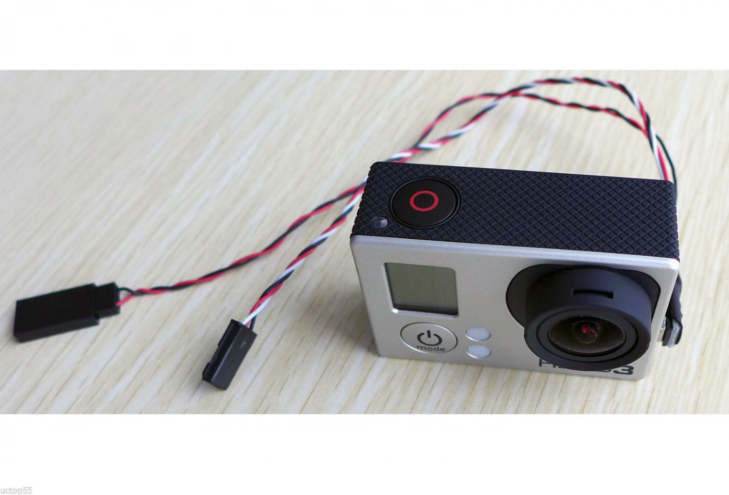 Gopro Hero 3 Mini USB to AV Video Output & 5V DC Power BEC Input Cable
