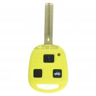 New Yellow Uncut Ignition Master Key Keyless Entry Remote Fob For HYQ1512V