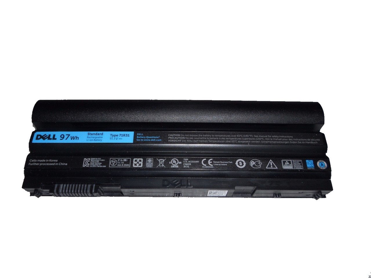 Genuine Dell Latitude E6440 E6 71r31 5dn1k 9 Cell 97wh Laptop Battery